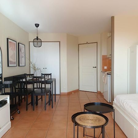T1 Bis Avec Piscine Vue Golf Et Montagnes Apartment Arcangues Ngoại thất bức ảnh